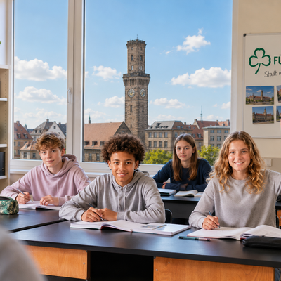 Sommerferienkurse Fürth Nachhilfe Sommerferien Bootcamp Vorbereitung Nachprüfung neues Schuljahr