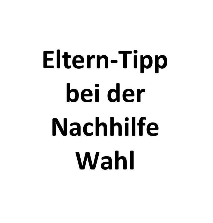 Nachhilfe Wahl Fürth