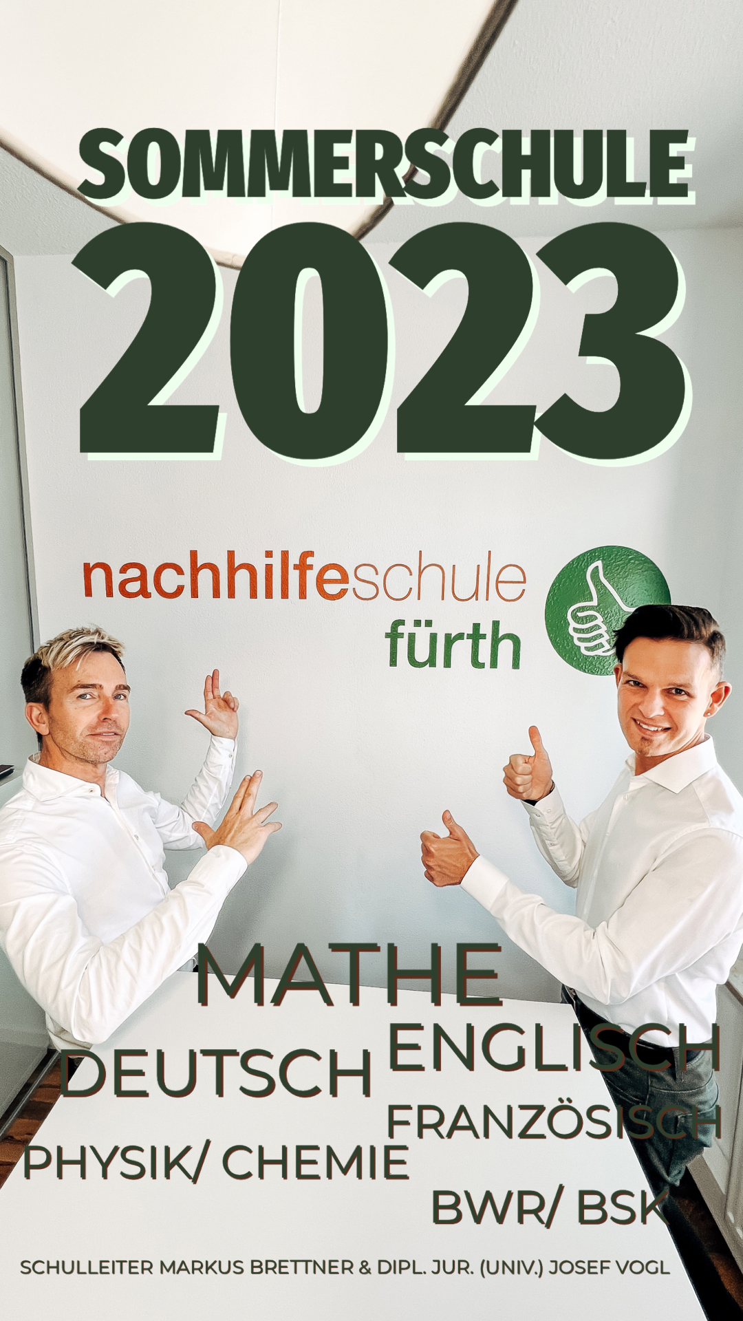 Nachhilfe Fürth Sommerferien August 2023 Innenstadt
