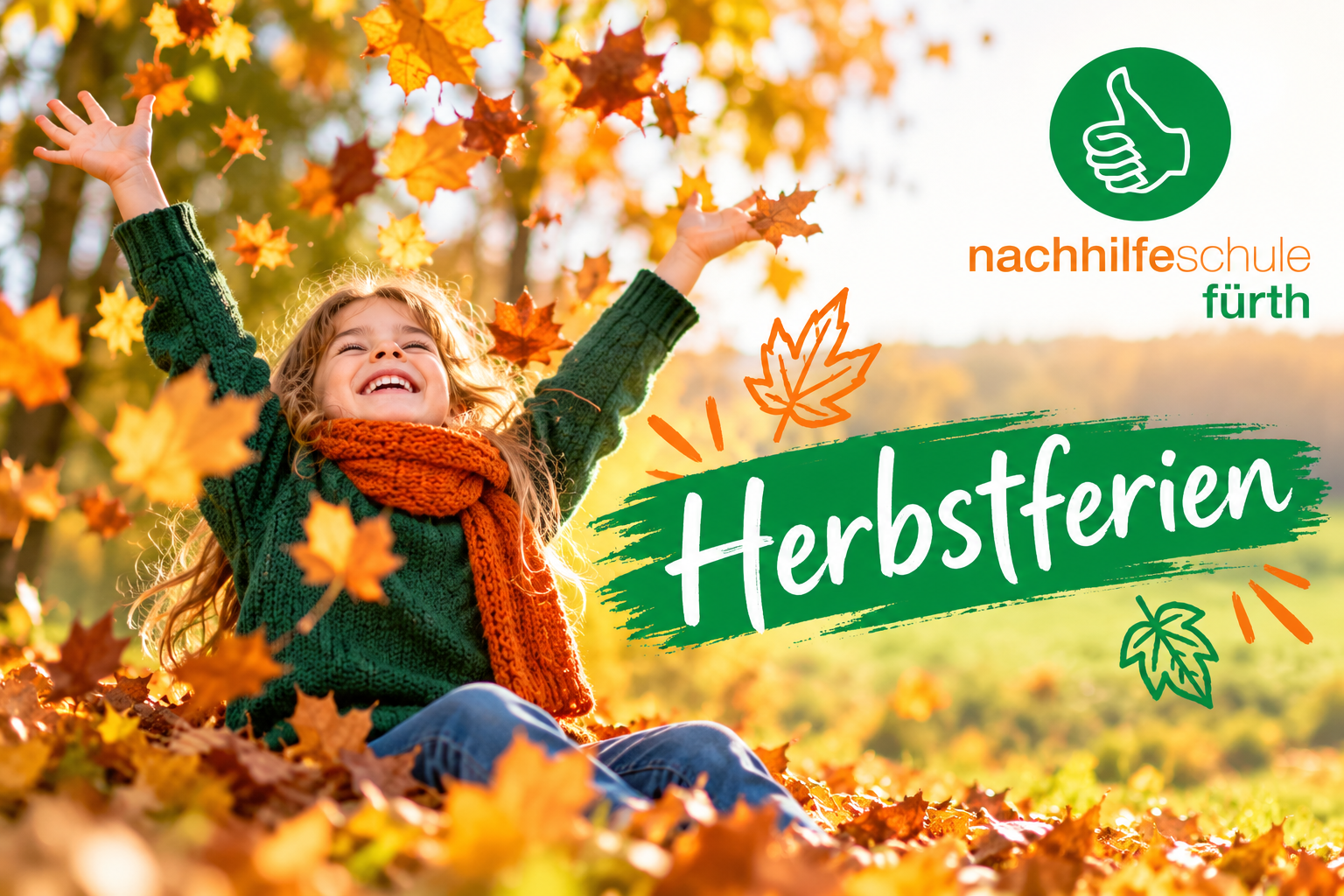 Herbstferien Gruppenunterricht Nachhilfeschule Fürth Einzelnachhilfe Lernförderung