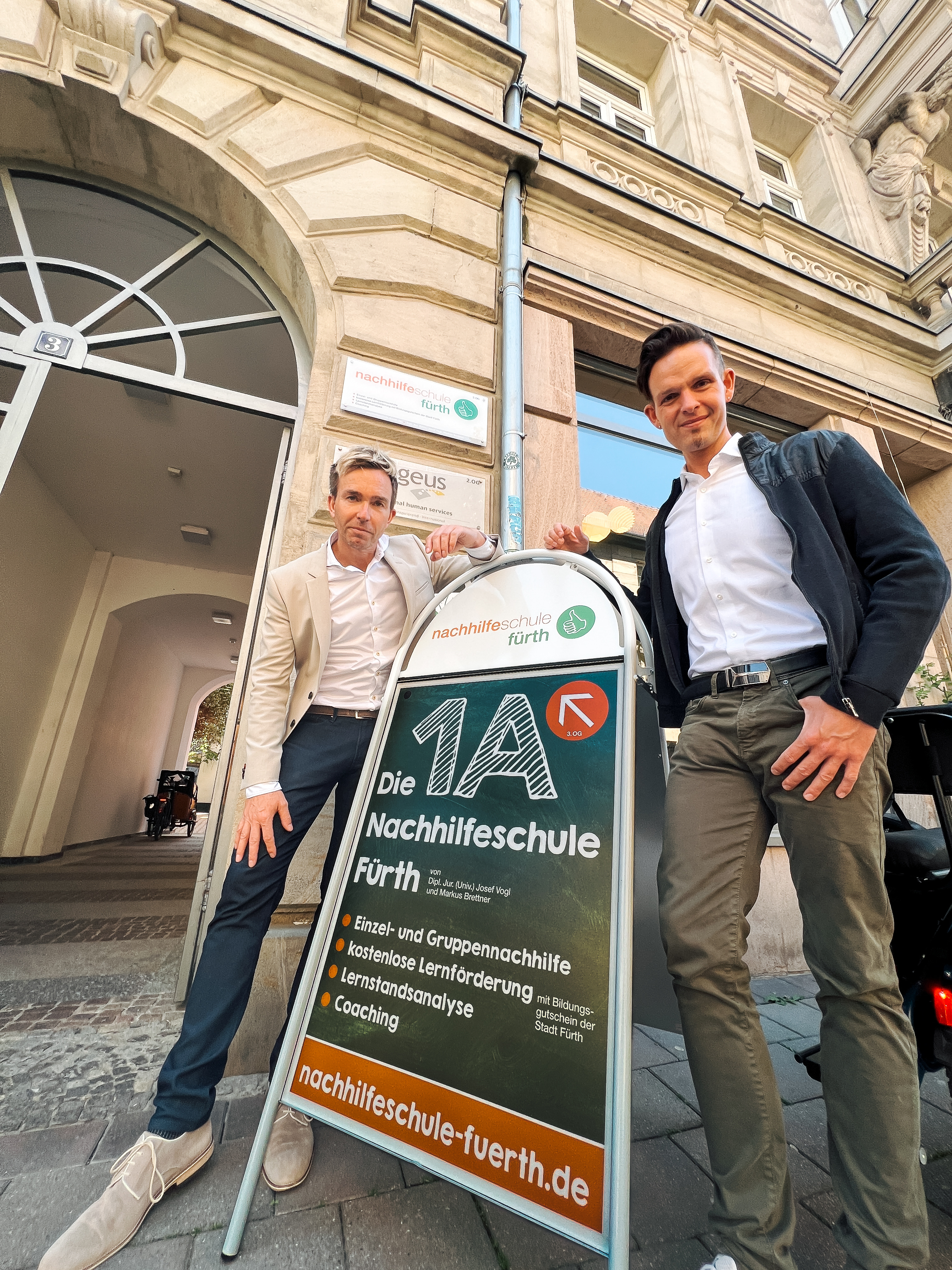 1 A Nachhilfe Nachhilfeschule Fürth Innenstadt Bahnhof Rathaus zentral kostenlos Bildungsgutschein 