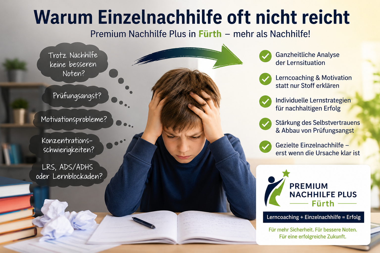 Premium Einzelnachhilfe Plus in Fürth in Präsenz Hauptbahnhof