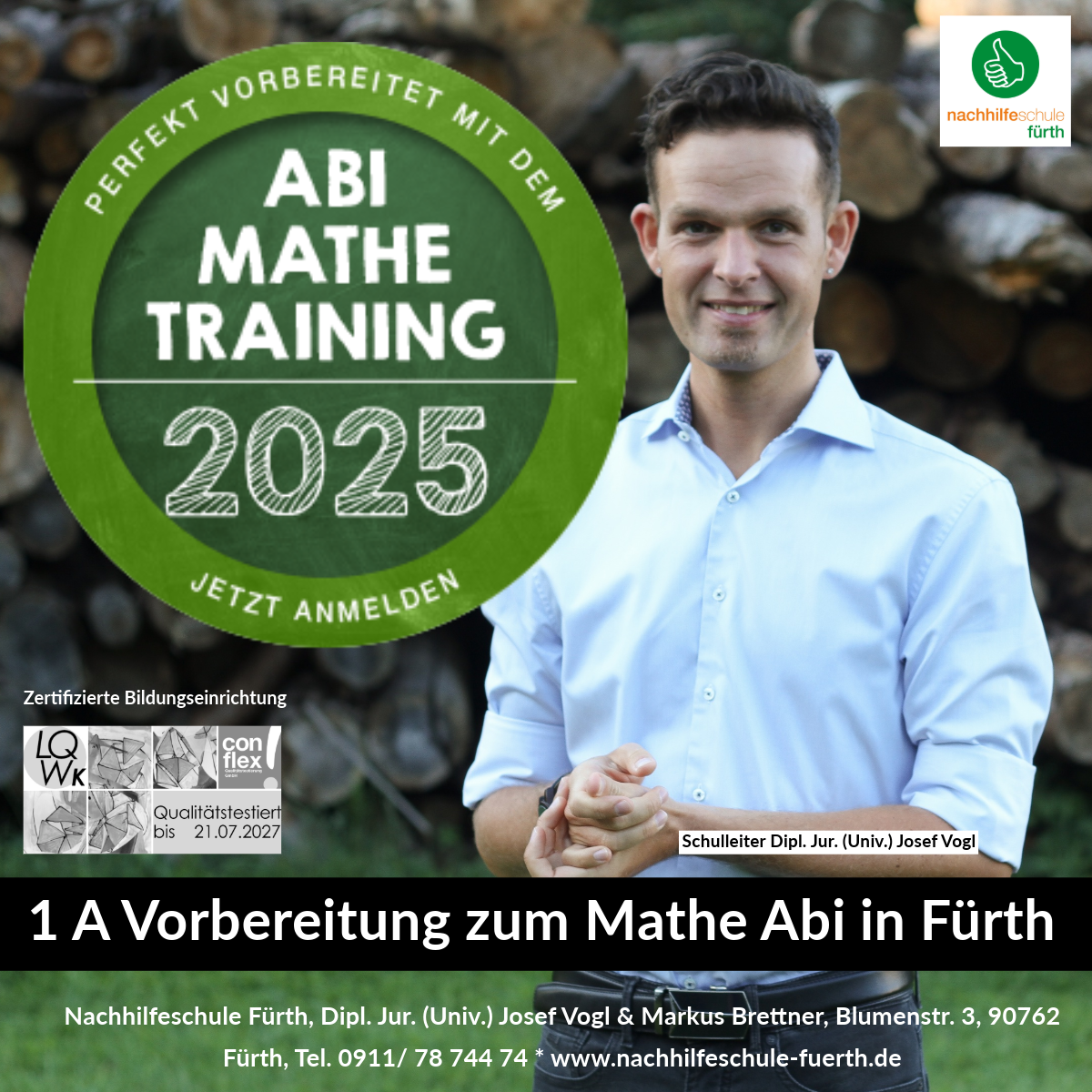Mathematik Abitur Fürth 2024 Vorbereitung Crashkurse Abiturma